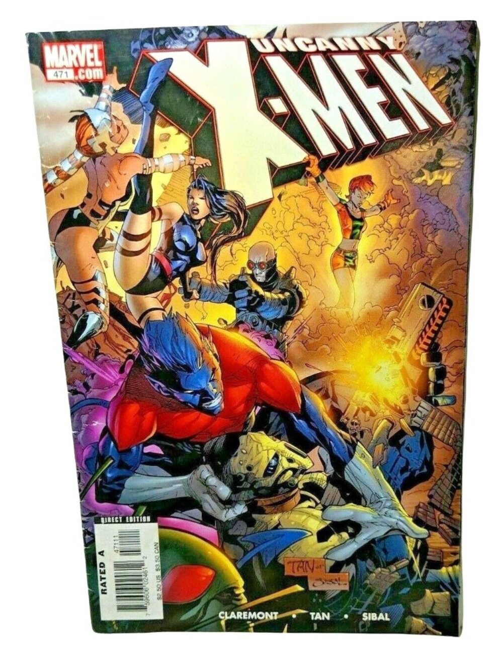 Uncanny X-Men #471 May 2006 Comic Book Marvel Claremont Tan Sibal Includes Sonic